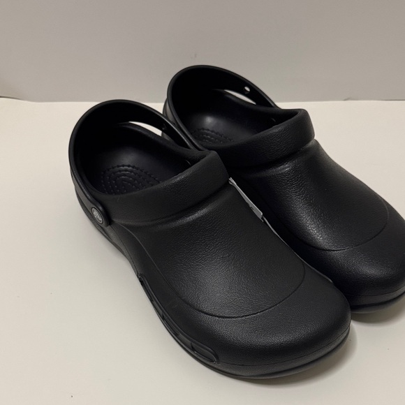 CROCS Bistro Work Clog Size 12 Men New with Tags  Black Clogs main image 13